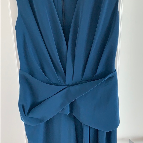 AQ/AQ jumpsuit in V neck and origami detail - Picture 3 of 6